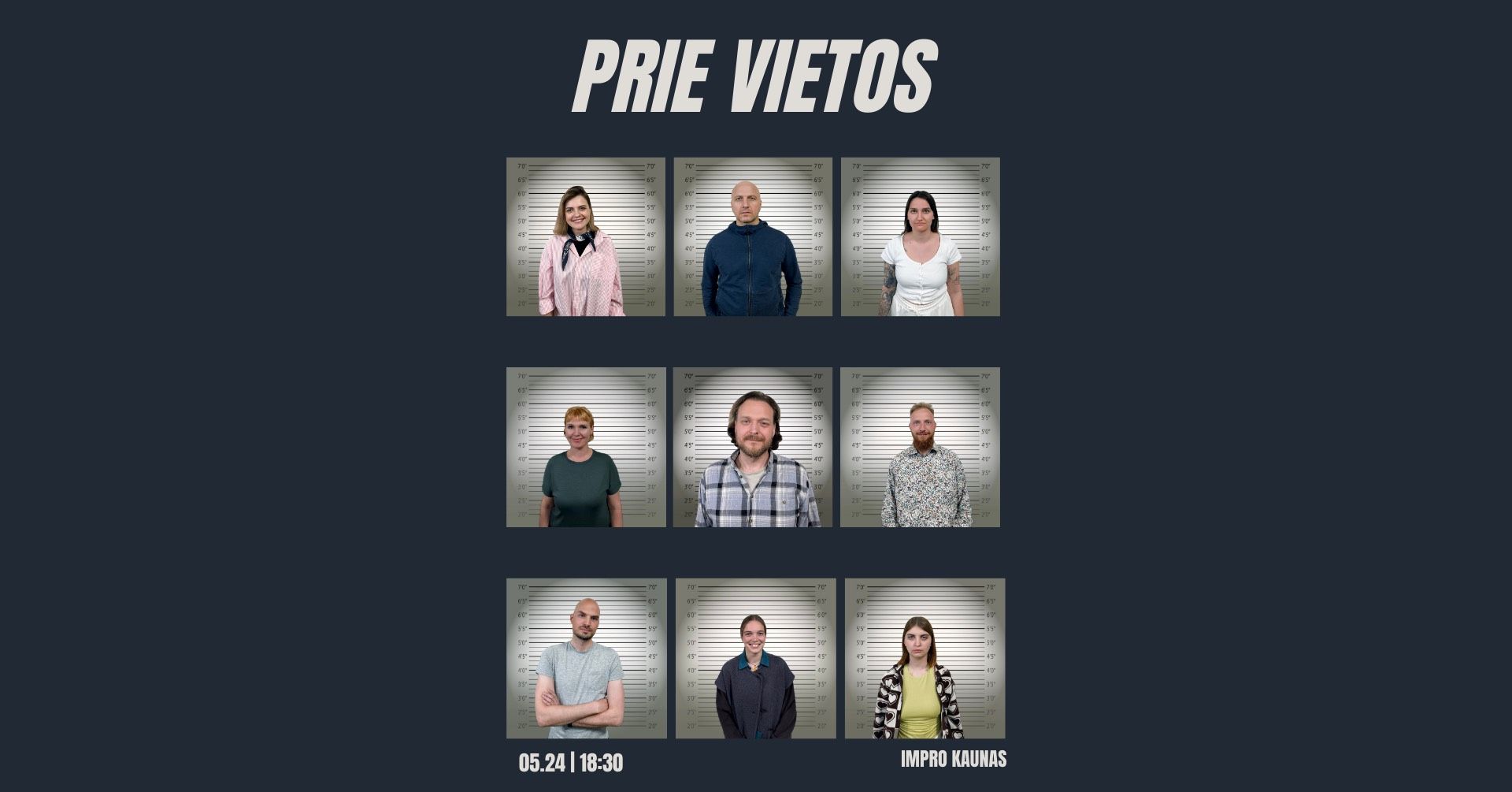 Improšou „prie vietos“ su impro džemu