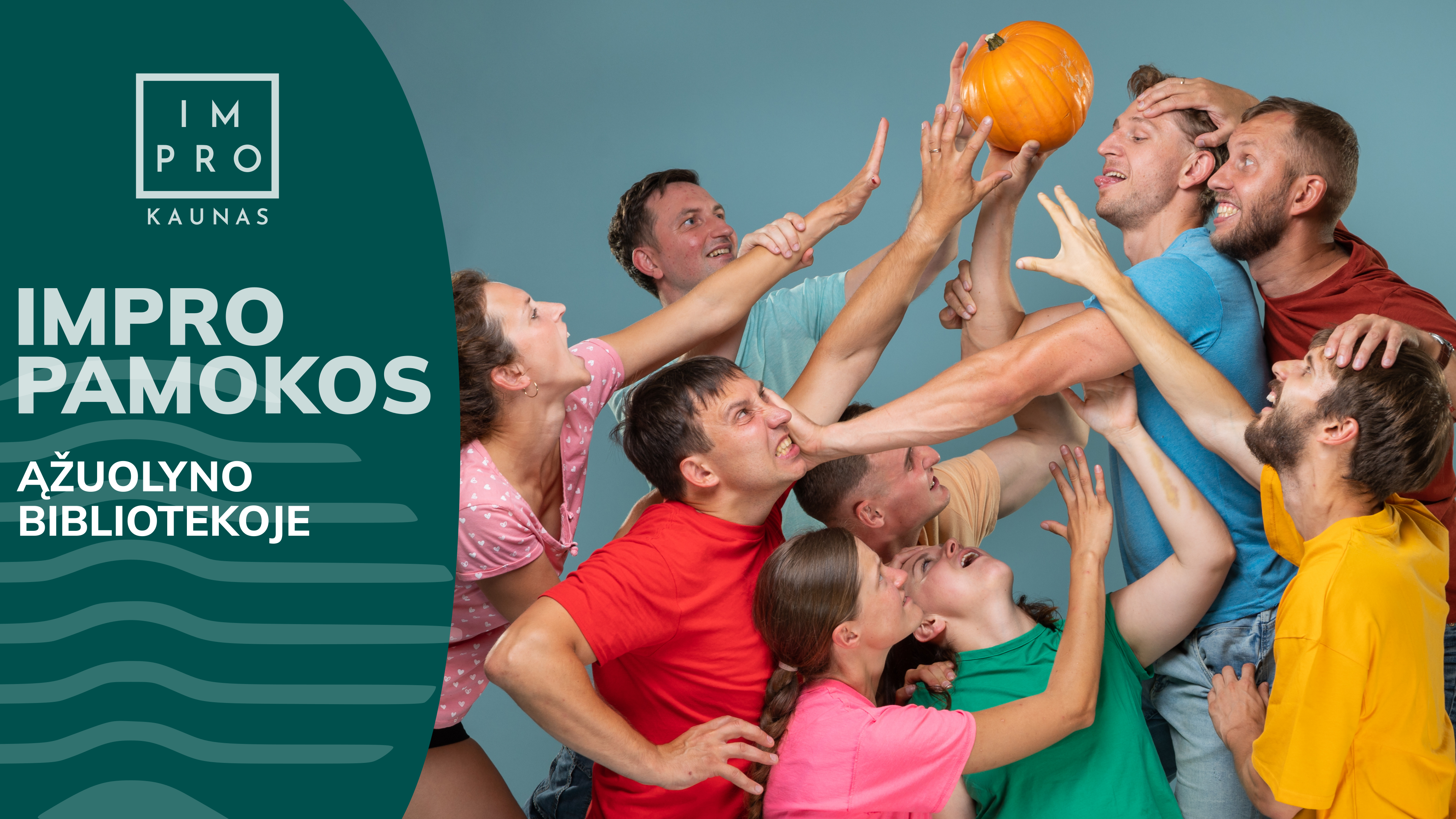 Improvizacijos pamokos Ąžuolyno bibliotekoje