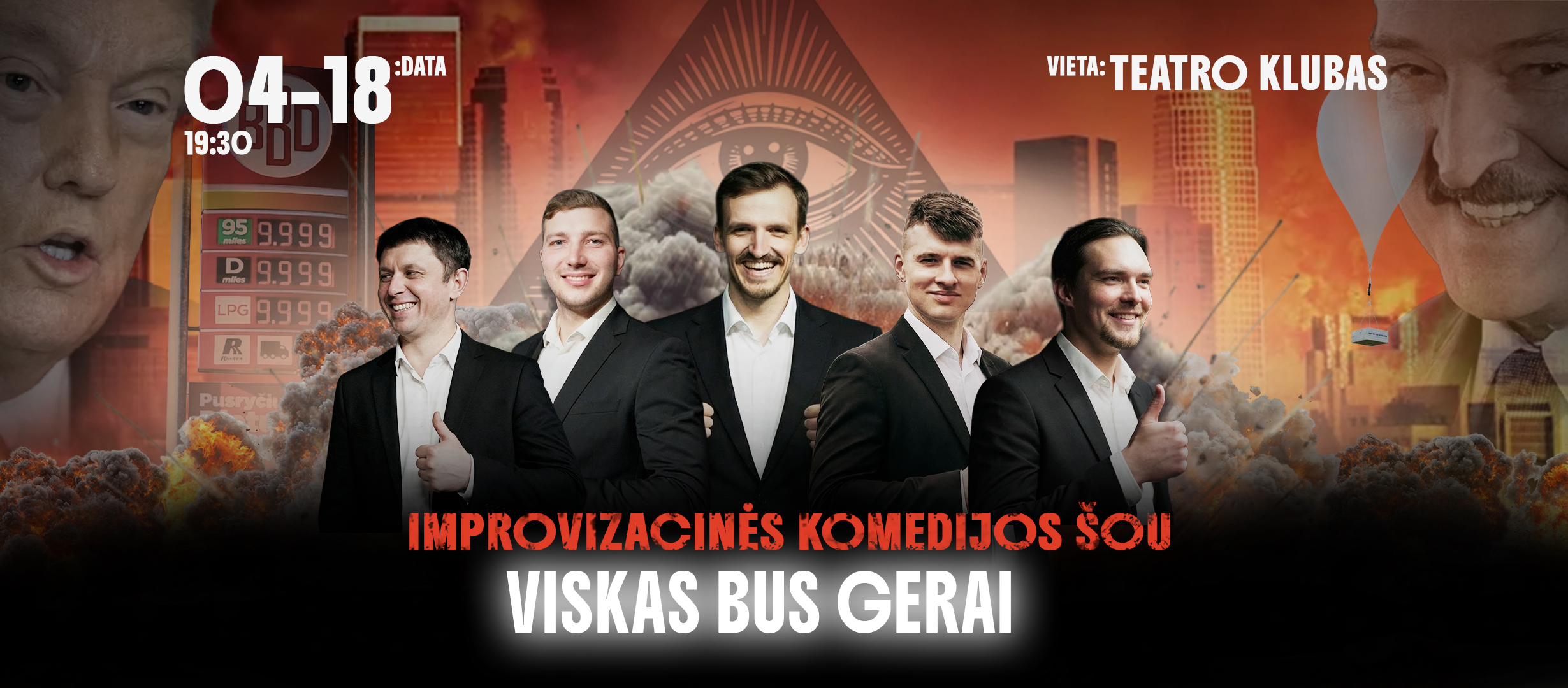 Improvizacijos šou „Viskas bus gerai“