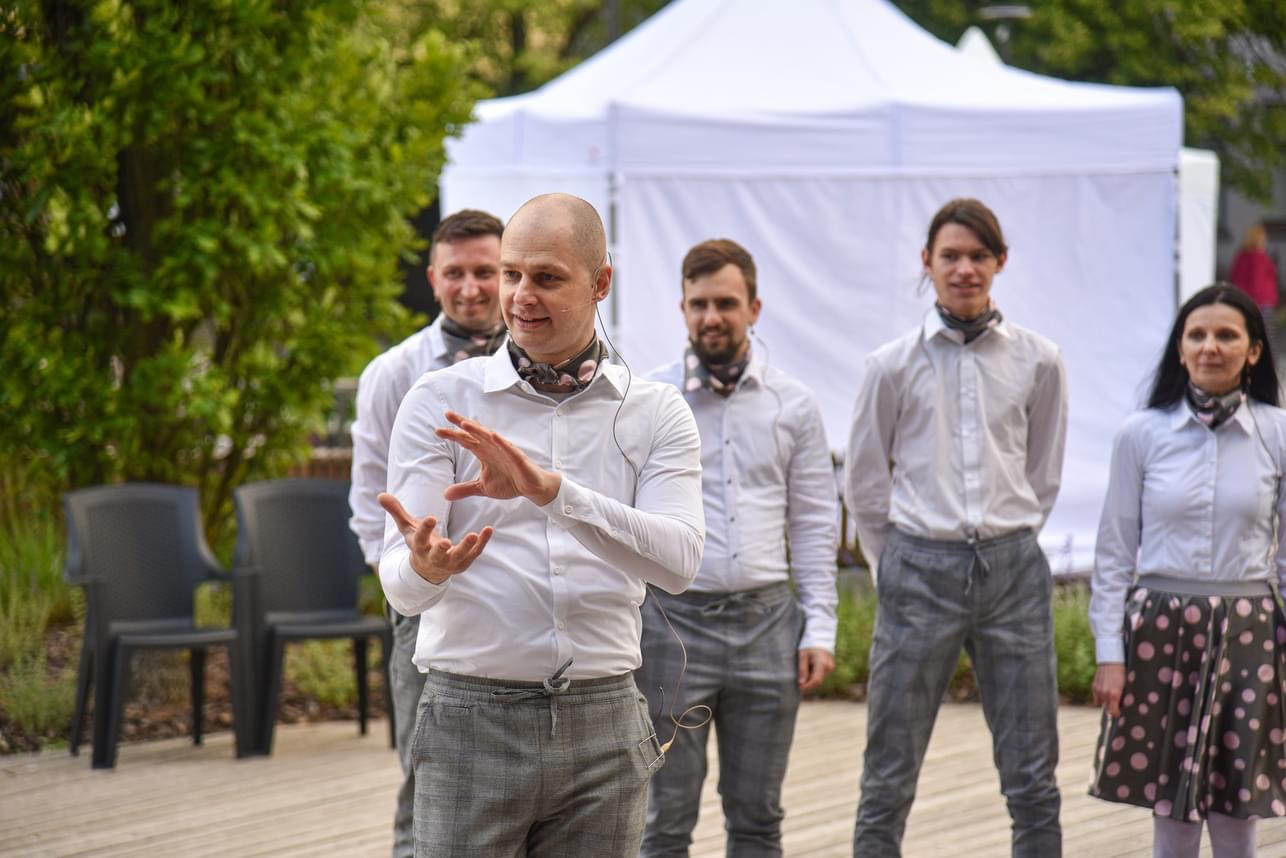 Posh juokauja Kauno miesto šventėje