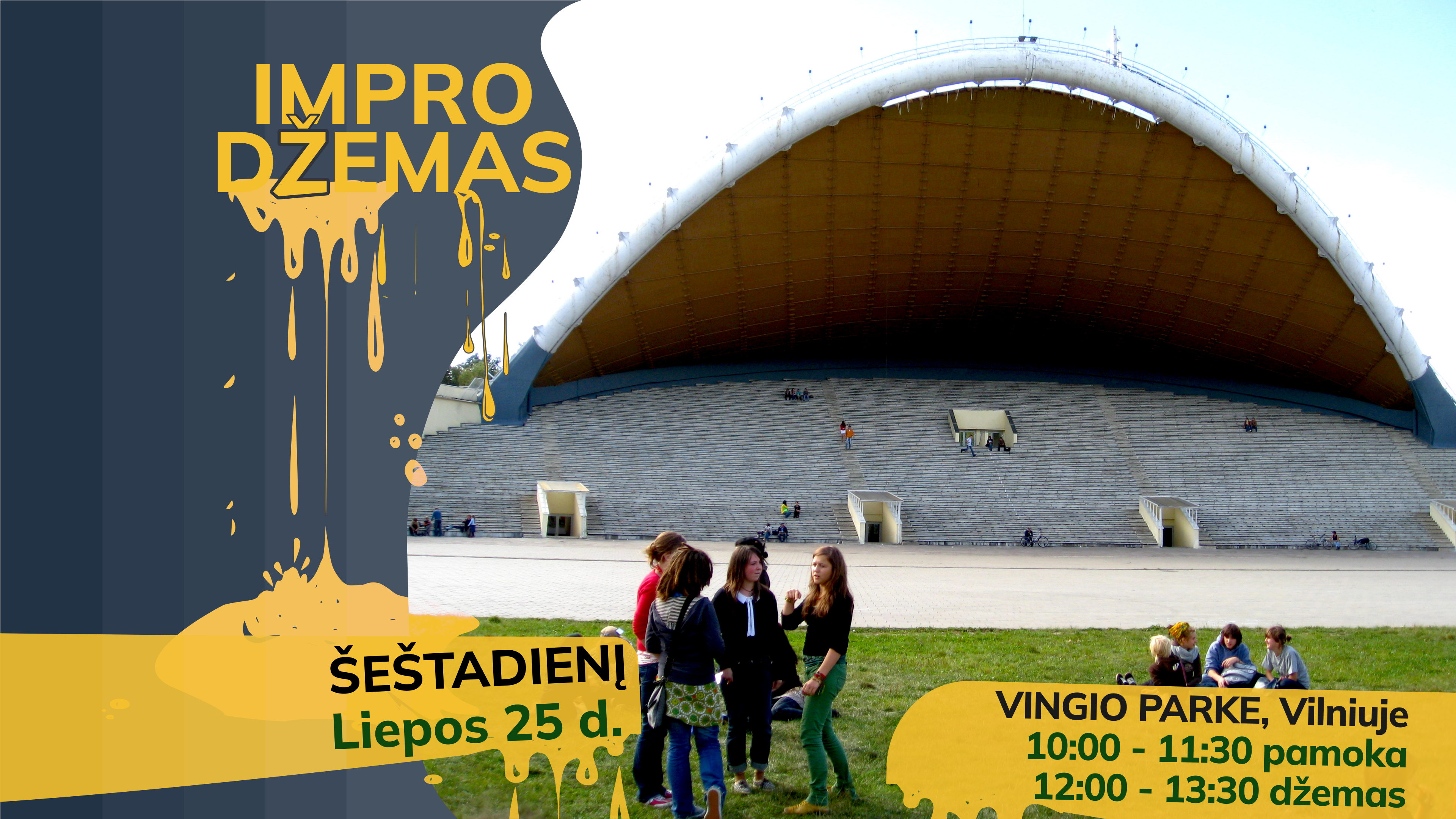 Impro džemas Vingio Parke