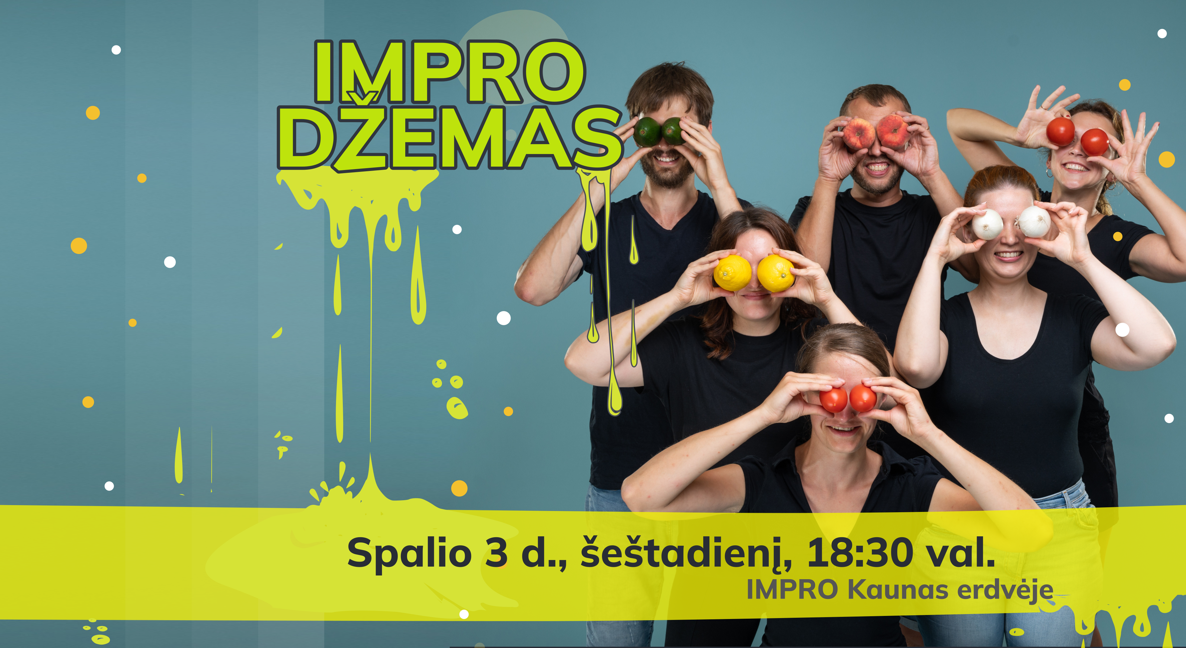 Spalio 3 d. IMPRO džemas